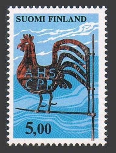 Finland 570,MNH.Michel 798. Definitive 1971.Kirvu weather vane.