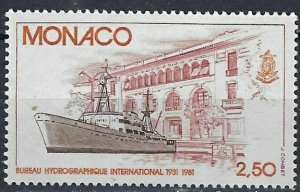 Monaco 1284 MNH 1981 Ship (102)(ak2820)