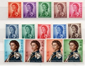 HONG KONG 203-16 Mint Never Hinged