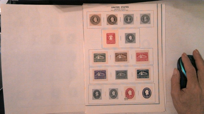 US CUT SQUARE COLLECTION MINT/USED 1800'S ON