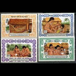 VIRGIN IS. 1989 - Scott# 636-9 Discovery Set of 4 NH