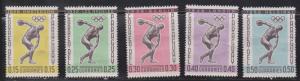 PARAGUAY Scott # 707-11 MH - Various Olympic Games