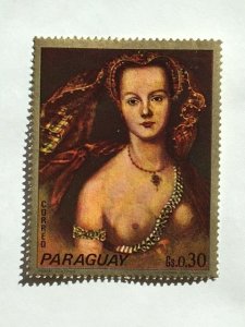 Paraguay – 1973 – Single “Art/Nude” stamp – SC# 1502e - MNH
