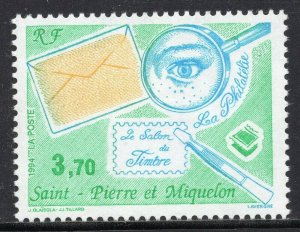 1252 - Saint Pierre and Miquelon 1994 - Stamp Fair in Paris - MNH Set