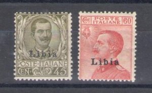 1917-18 Libya, Michetti # 18/19 - MNH**