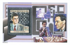 Chess Players (Silver Issue) - Imperf. - Full-
