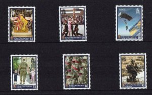 Guernsey: 2017, 25th Anniversary Princess of Wales Royal Regiment, MNH Set