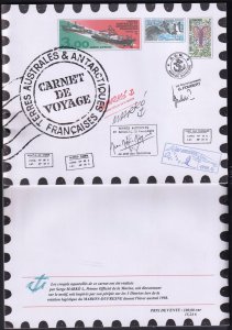 TAAF 1999 Art Paintings Serge Marko Birds Ships Mi.400 /11 Prestige Booklet MNH