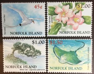 Norfolk Island 2002 Cliff Ecology Birds Trees Flowers Marine Life MNH