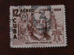 ​CUBA-FAMOUS PEOPLE OF CUBA- USED VERY FINE WE SHIP TO WORLDWIDE AND COMBINE