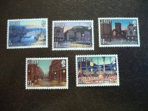 Stamps - Jersey - Scott# 275-279 - Mint Never Hinged Set of 5 Stamps