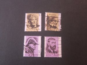 Australia 1973 Sc 546-49 set FU