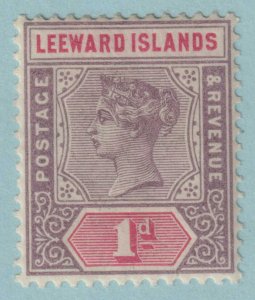 LEEWARD ISLANDS 2  MINT HINGED OG * NO FAULTS VERY FINE! - UVH