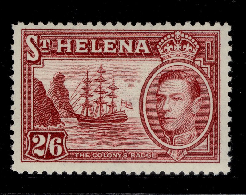 ST. HELENA GVI SG138, 2s 6d maroon, NH MINT. Cat £20.