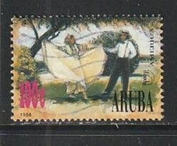 1996 Aruba - Sc 136 - used VF - 1 single - Couple Dancing