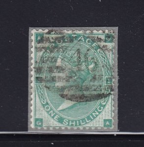 GB Scott # 28b F-VF used neat cancel ( SG # 71 ) nice color cv $ 450 ! see pic !