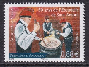 Andorra French 802 MNH VF