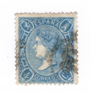 Spain #75 Used - Stamp - CAT VALUE $1.00