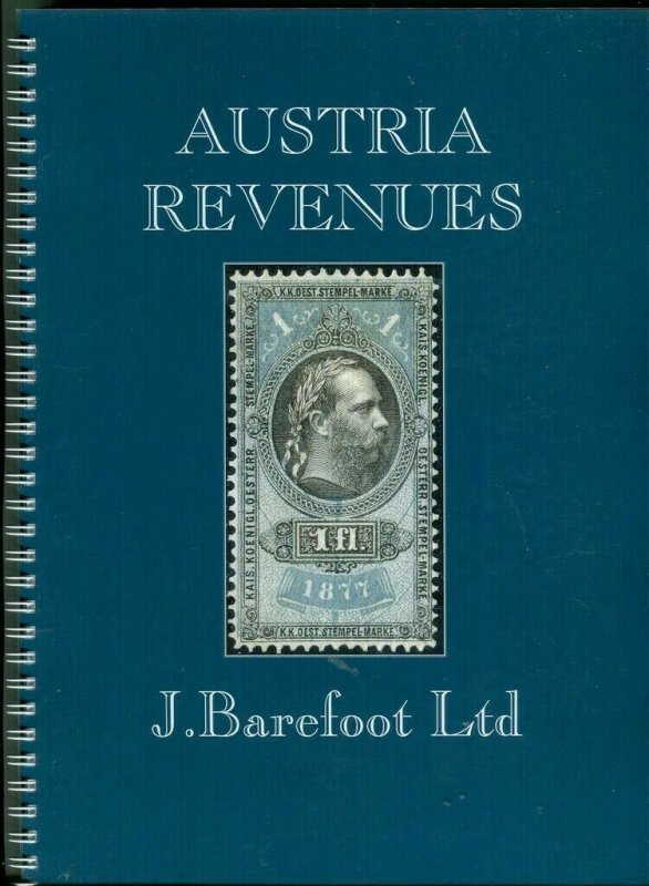 Austria 2019 Colour New Barefoot Revenue Fiscal Stamp Catalogue(180  Pages