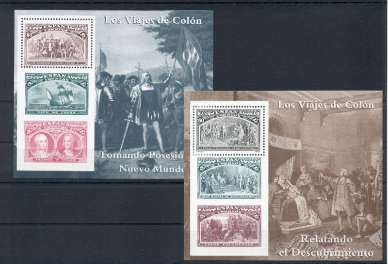 CRISTOPHER COLUMBUS EXPLORERS SHIPS AMERICA SPAIN MNH STAMP SET 1992