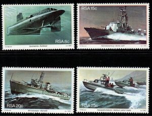 SOUTH AFRICA SG506/9 1982 25TH ANNIV OF SIMONSTOWN AS NAVY BASE MNH