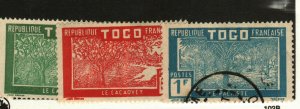 Togo #225, 233 MH, 240 used