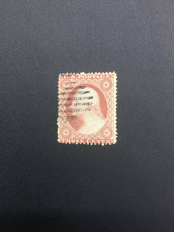 US stamp,  Scott 26A,  used, Genuine,  List 2391