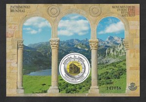 SE)2017 SPAIN FROM THE WORLD HERITAGE SERIES, MONUMENT OF OVIEDO AND THE