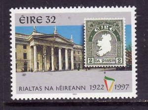 Ireland-Sc#1095-unused NH set-General Post Office-Stamp on Stamp-1997-