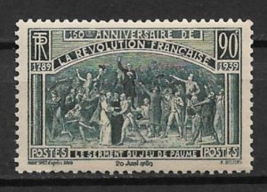 1939 France 390 French Revolution 150th Anniv. MNH