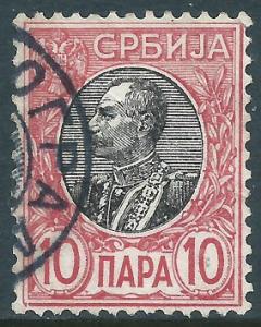 Serbia, Sc #89, 10p Used