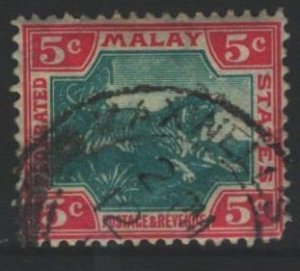 Malaya Federation Sc#29 Used - white paper