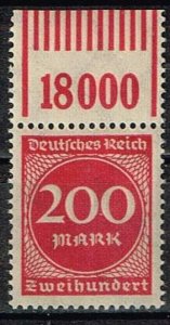 Germany,Sc.#230 MNH, Rotary Print with Margin W 1'11'1. cv.€ 2,00