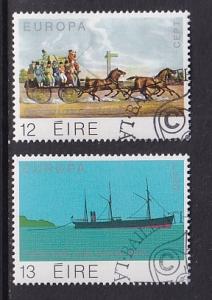 Ireland   #463-464  cancelled  1979 Europa postal history  long car  steamer