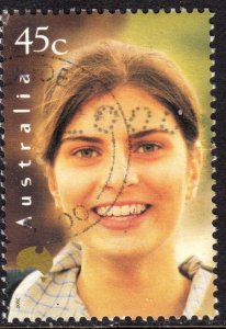 AUSTRALIA 2000 FACES USED