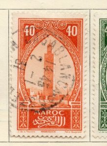 French Morocco 1923 Early Issue Fine Used 40c. NW-192888