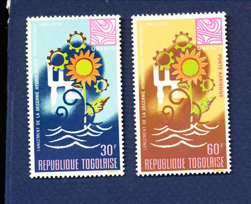 TOGO - # 640 & C90   - VFMNH - UNESCO - 1968