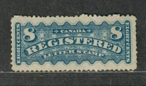 Canada Sc#F3 M/F-VF, No Gum, Short Perfs, Cv. $675