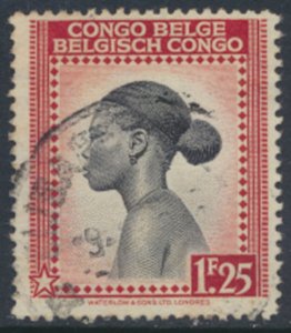 Belgium Congo  Used    SC# 197  please see details and scans 