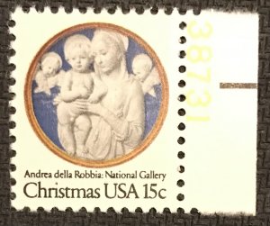 US MNH #1768 PN Single Christmas SCV $.25 L3