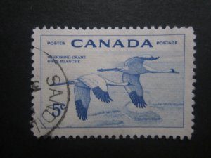 Canada #353 Wildlife Whooping Crane  Nice stamps {ca273}