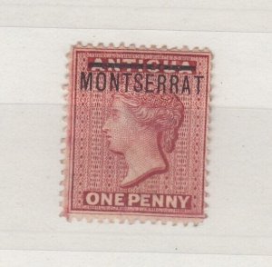 Montserrat QV 1880's 1d Overprint Mint MH BP4876