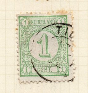 Netherlands 1876-98 Early Issue Fine Used 1c. NW-158634