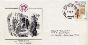 Grenada, First Day Cover, Americana