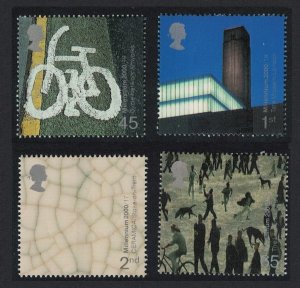 Great Britain Art and Craft Millennium Projects 5th Series 4v 2000 MNH