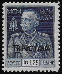 1926 Tripolitania Giubileo Lire 1,25 bc p. 11 MNH Sassone n. 25