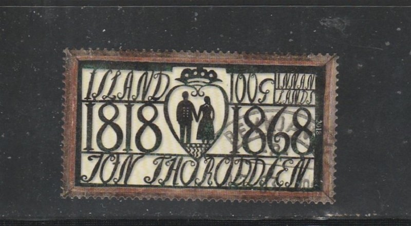 Iceland Scott#  1457  Used  (2018 Jon Thoroddsen)