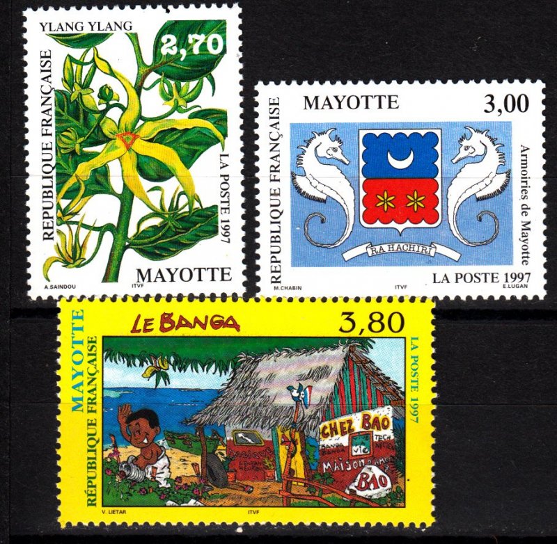 Mayotte 85-7 mnh