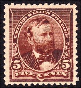 223, VF/XF, Mint OG, Hinged, Sound, PSE Cert, SMQ Value $75+