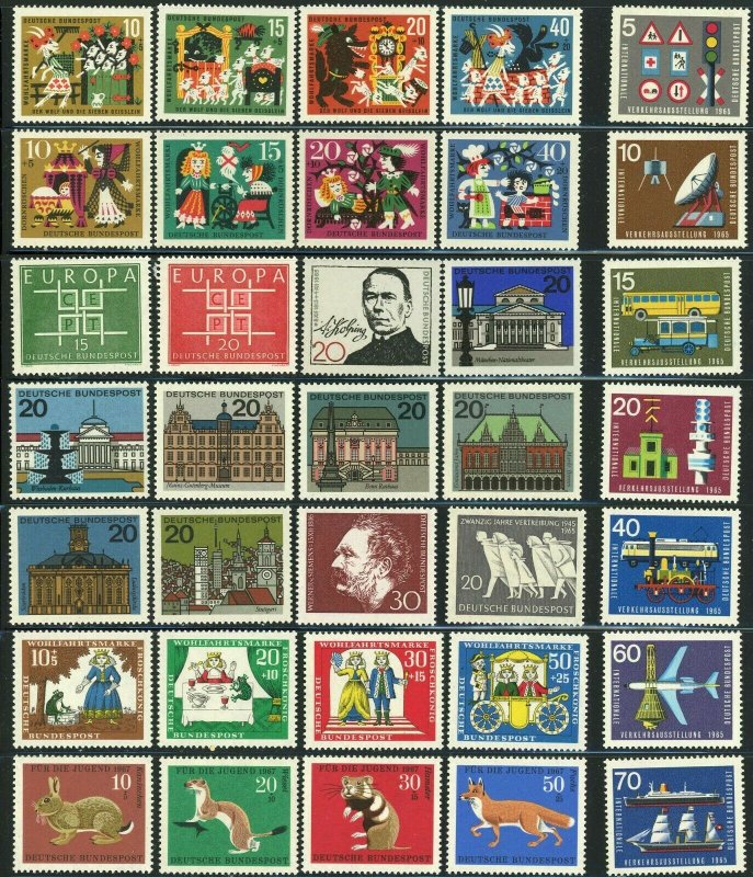 GERMANY Deutsche BundesPost Stamp Collection Sets Europe Mint NH